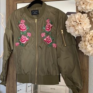 🌟Rose Bomber Jacket ⭐️